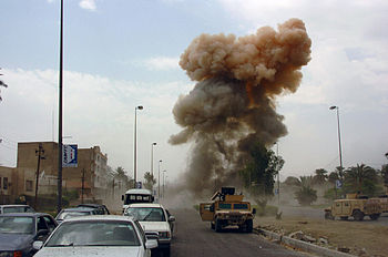 Car bombings are a common form of attack in Ir... Car bombings are a common form of attack in Ir...