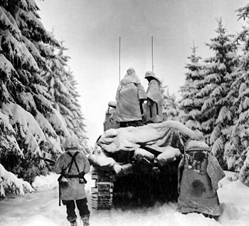 504th Regiment, 82nd Airborne troops advancing...