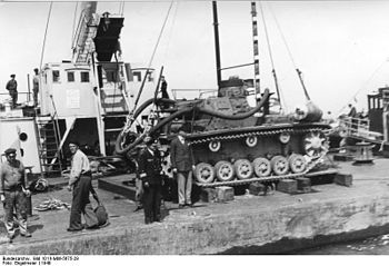 German preparations for operation Sealion, inv...