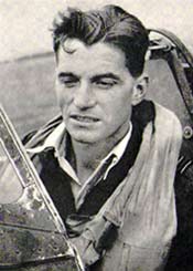 English: RAF Officer James Johnson, highest sc...